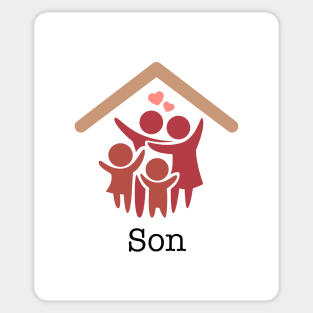 Same Household - Son Sticker